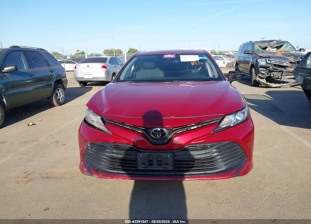 2020 TOYOTA CAMRY LE VIN: 4T1C11AK6LU345395