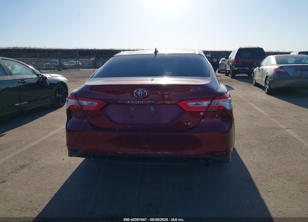 2020 TOYOTA CAMRY LE VIN: 4T1C11AK6LU345395