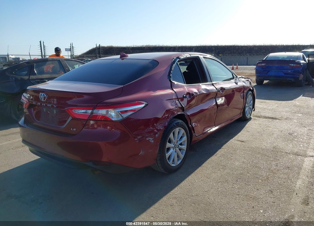 2020 TOYOTA CAMRY LE VIN: 4T1C11AK6LU345395