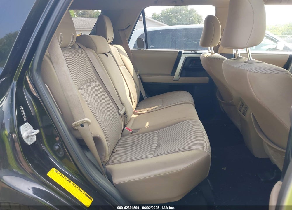 2011 TOYOTA 4RUNNER VIN: JTEBU5JR1B5068560
