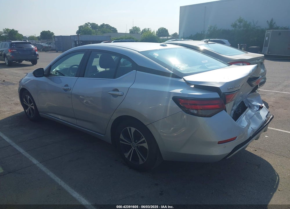 2022 NISSAN SENTRA VIN: 3N1AB8CV7NY290287