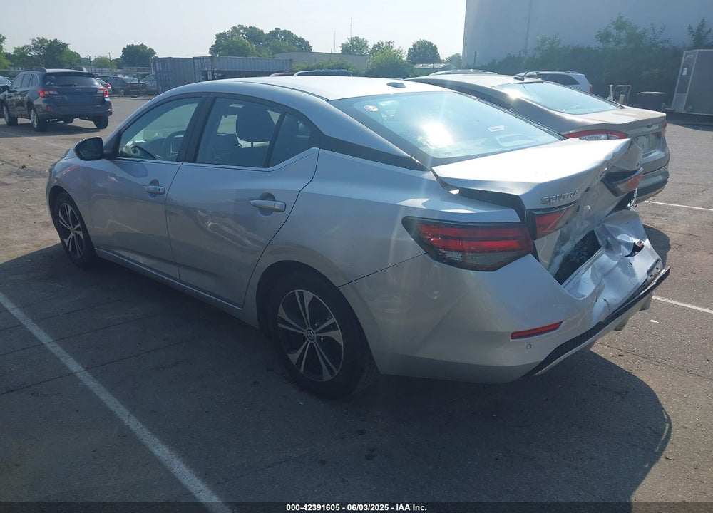 2022 NISSAN SENTRA VIN: 3N1AB8CV7NY290287