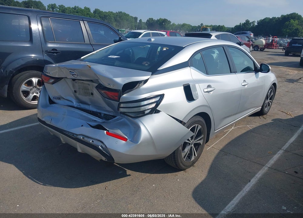 2022 NISSAN SENTRA VIN: 3N1AB8CV7NY290287