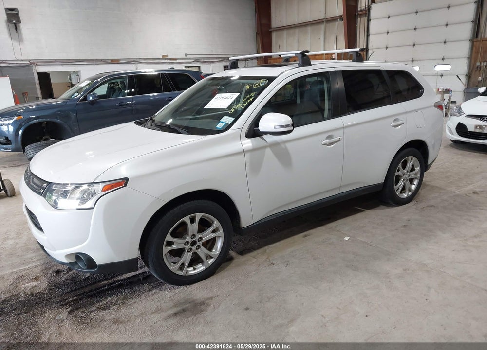 2014 MITSUBISHI OUTLANDER SE VIN: JA4AZ3A38EZ017646