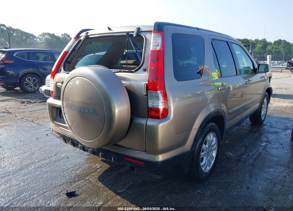 2006 HONDA CR-V SE VIN: SHSRD78916U428637