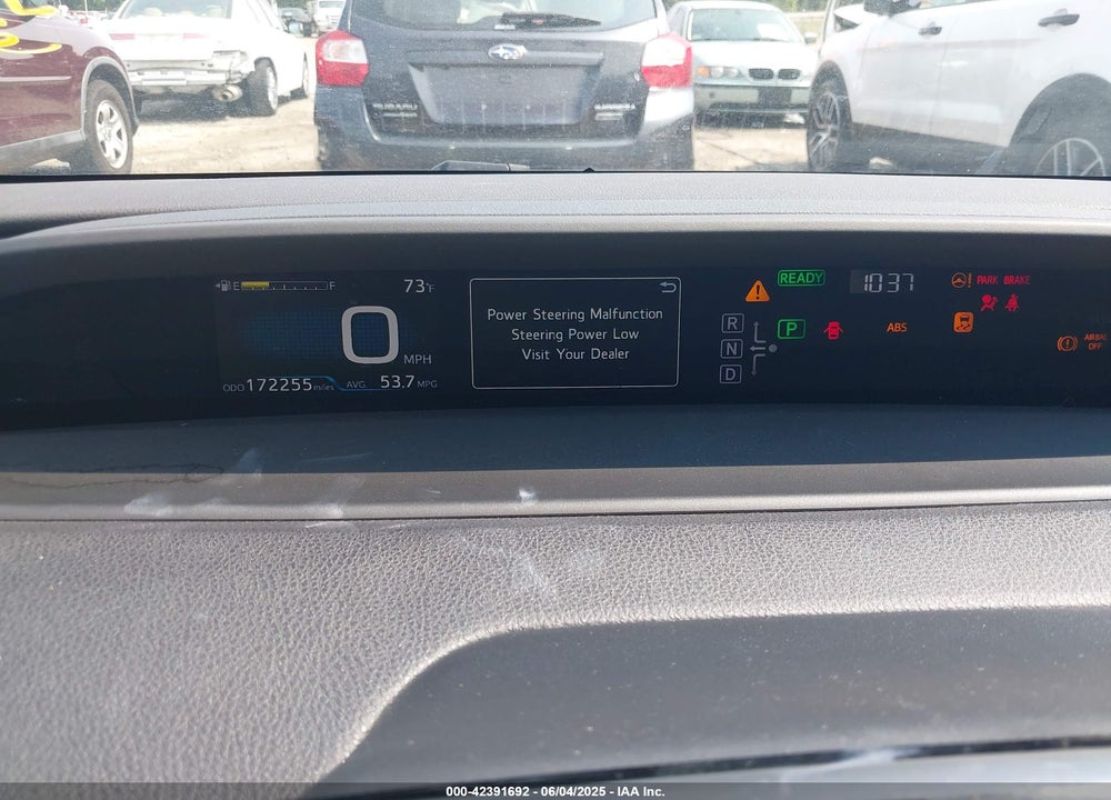 2016 TOYOTA PRIUS VIN: JTDKARFU1G3027589