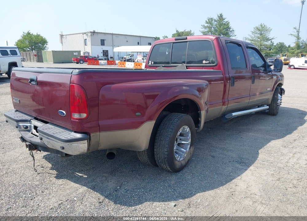 2005 FORD F-350 LARIAT/XL/XLT VIN: 1FTWW32P75EB10378