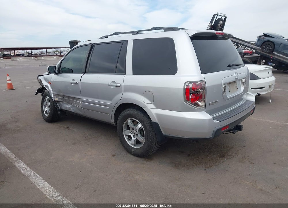 2007 HONDA PILOT VIN: 5FNYF28637B009907