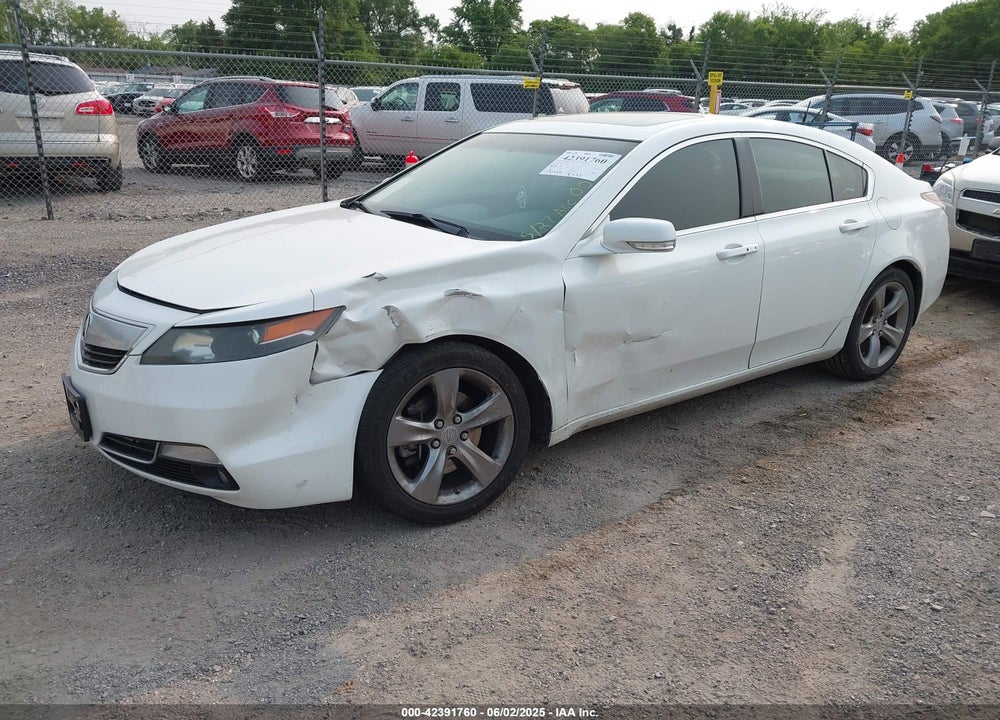 2012 ACURA TL VIN: 19UUA9F55CA008956