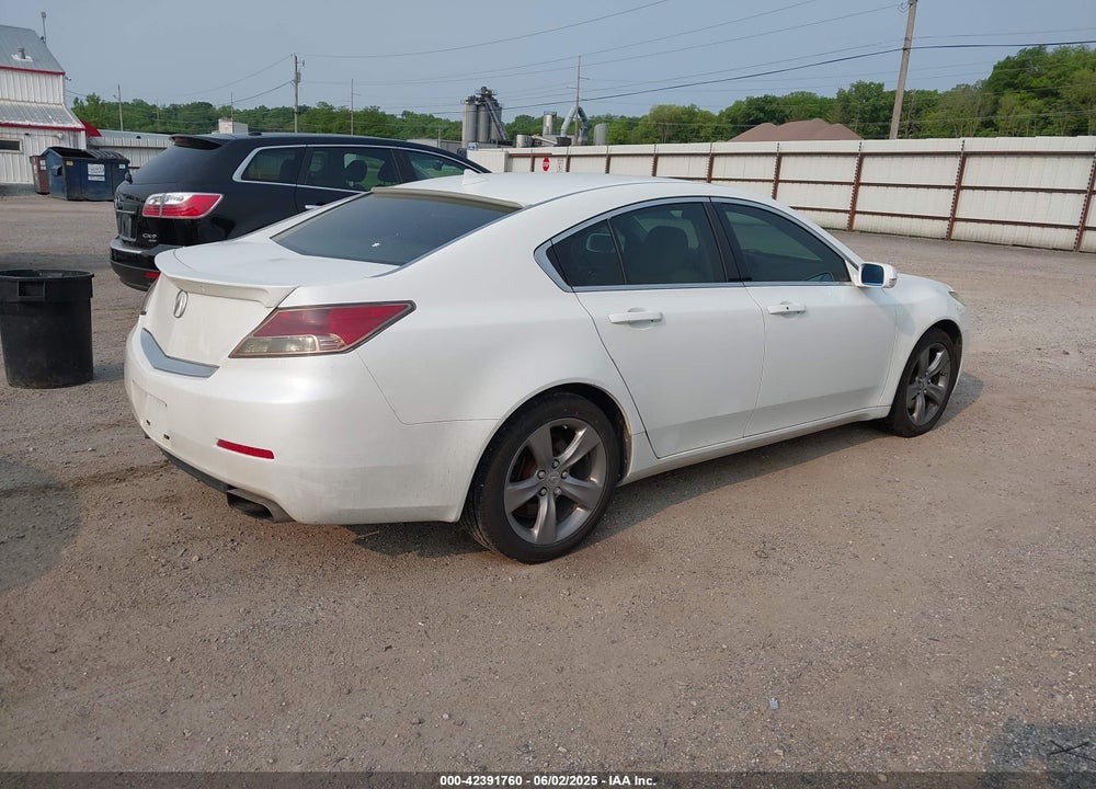 2012 ACURA TL VIN: 19UUA9F55CA008956