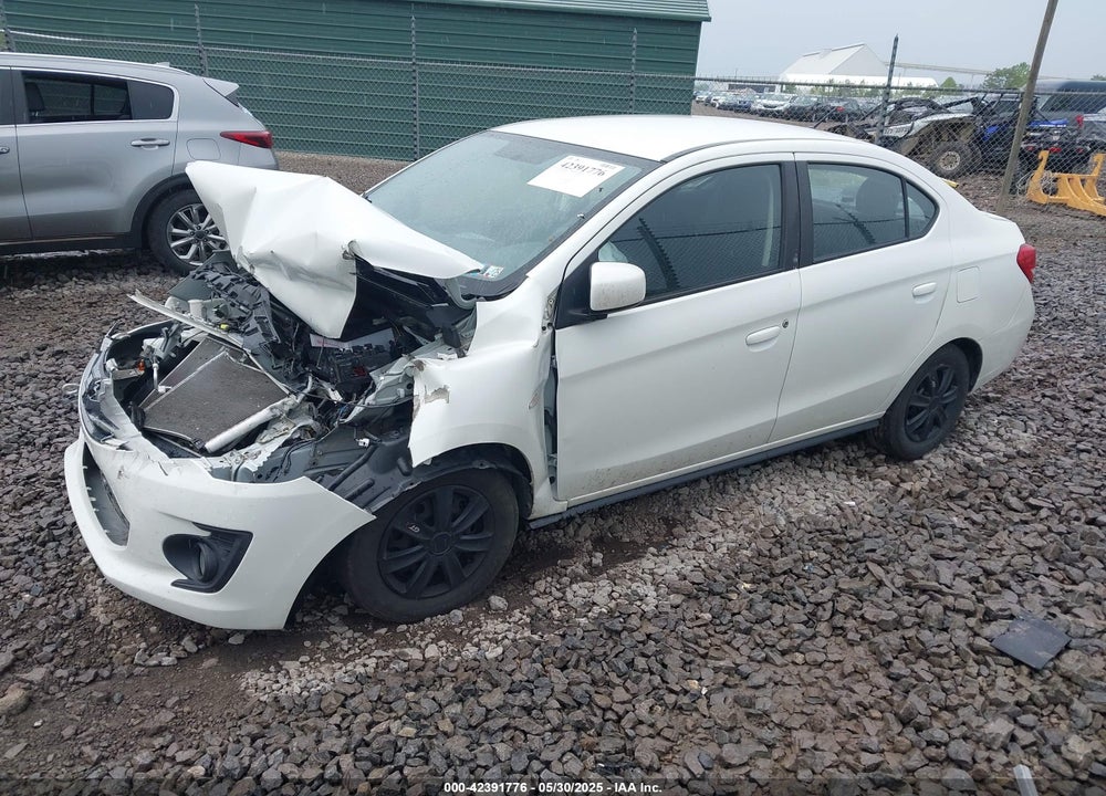 2019 MITSUBISHI MIRAGE G4 ES VIN: ML32F3FJ6KHF07861