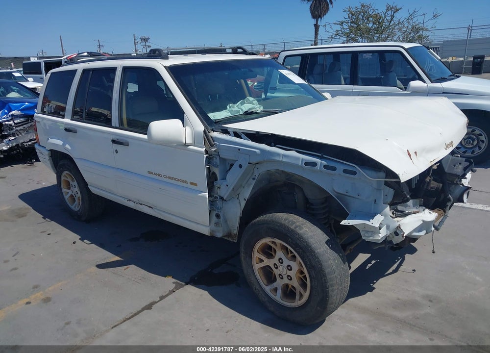 1996 JEEP GRAND CHEROKEE LIMITED VIN: 1J4GZ78YXTC378363