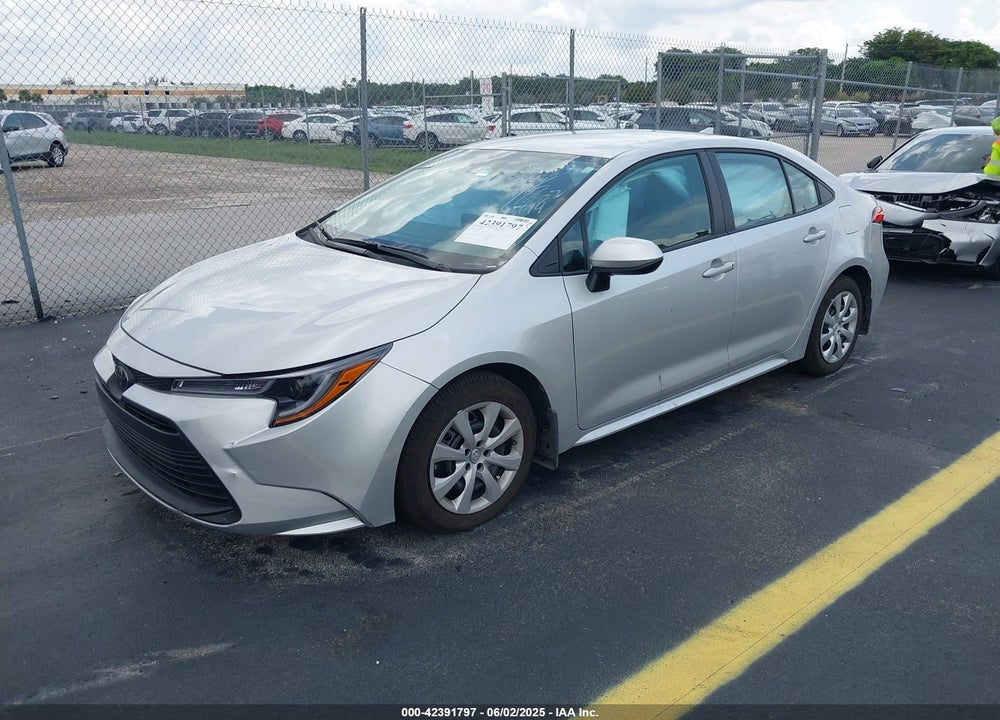 2025 TOYOTA COROLLA LE VIN: 5YFB4MDE6SP245694