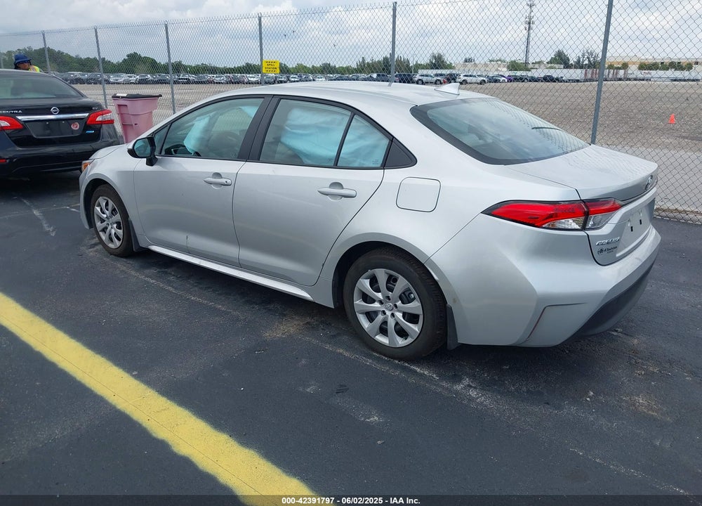 2025 TOYOTA COROLLA LE VIN: 5YFB4MDE6SP245694