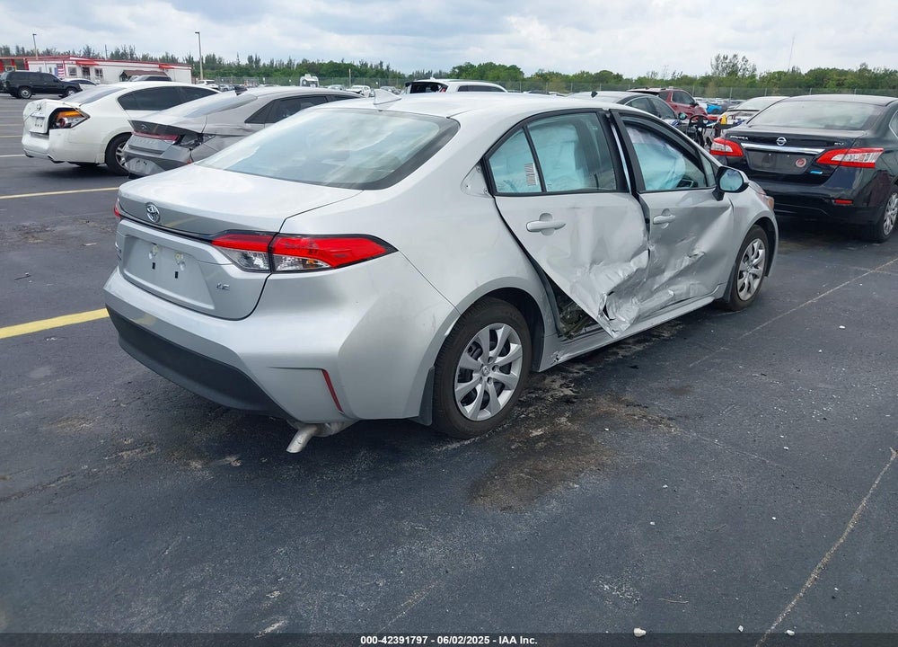 2025 TOYOTA COROLLA LE VIN: 5YFB4MDE6SP245694