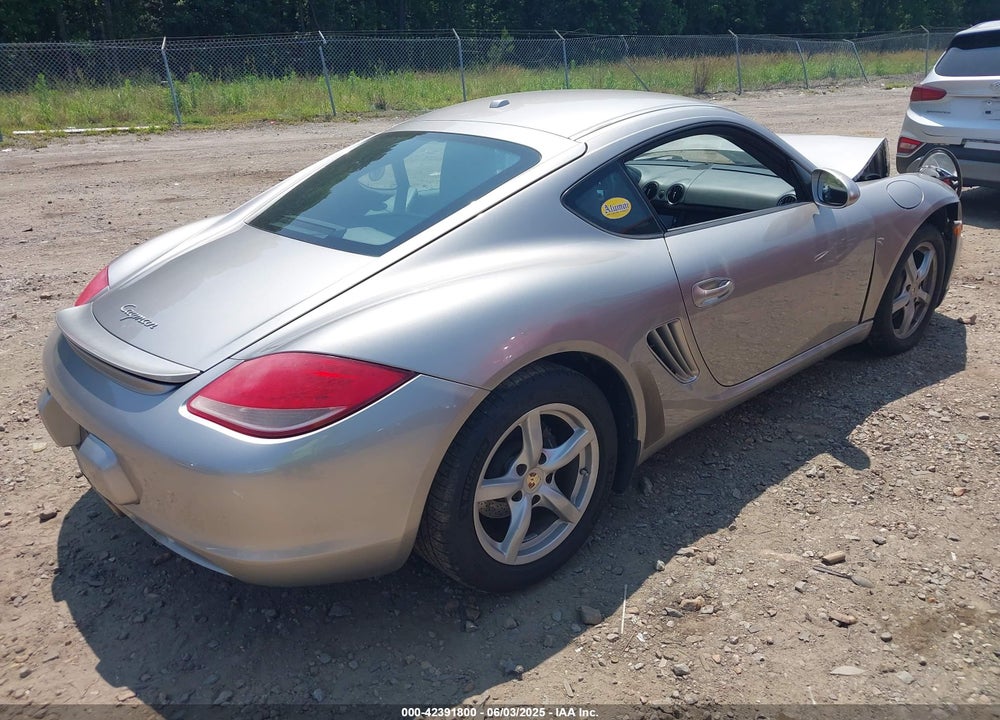 2012 PORSCHE CAYMAN VIN: WP0AA2A86CS760234