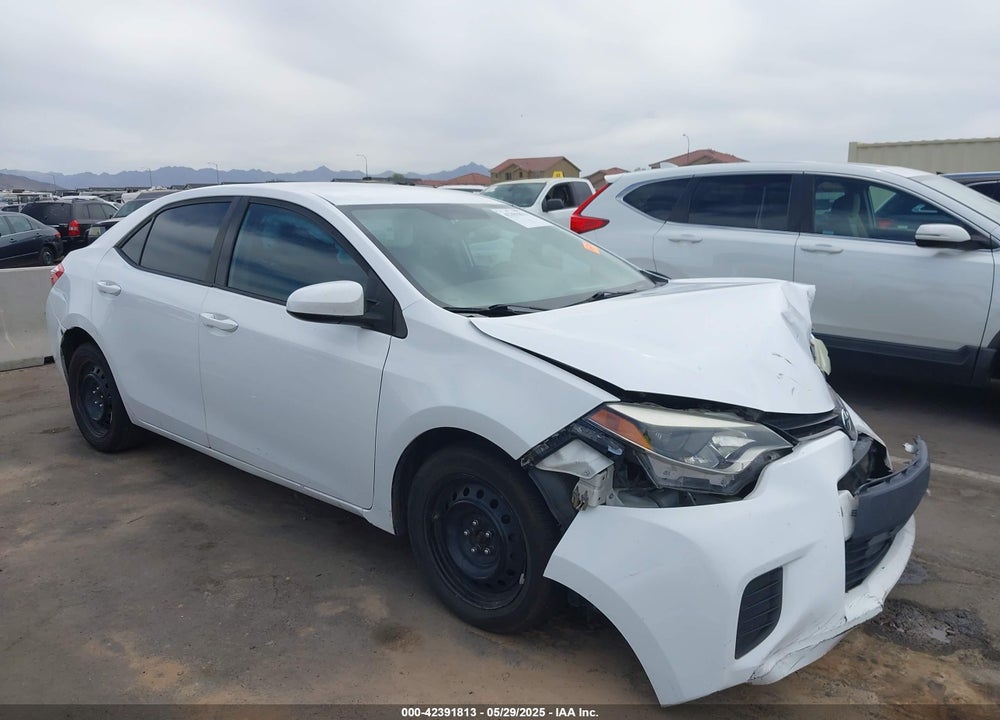 2014 TOYOTA COROLLA LE VIN: 2T1BURHE4EC184096