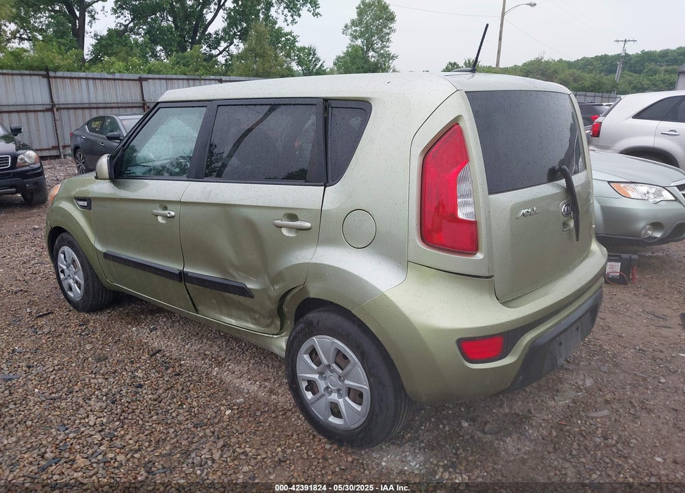 2013 KIA SOUL VIN: KNDJT2A5XD7521709