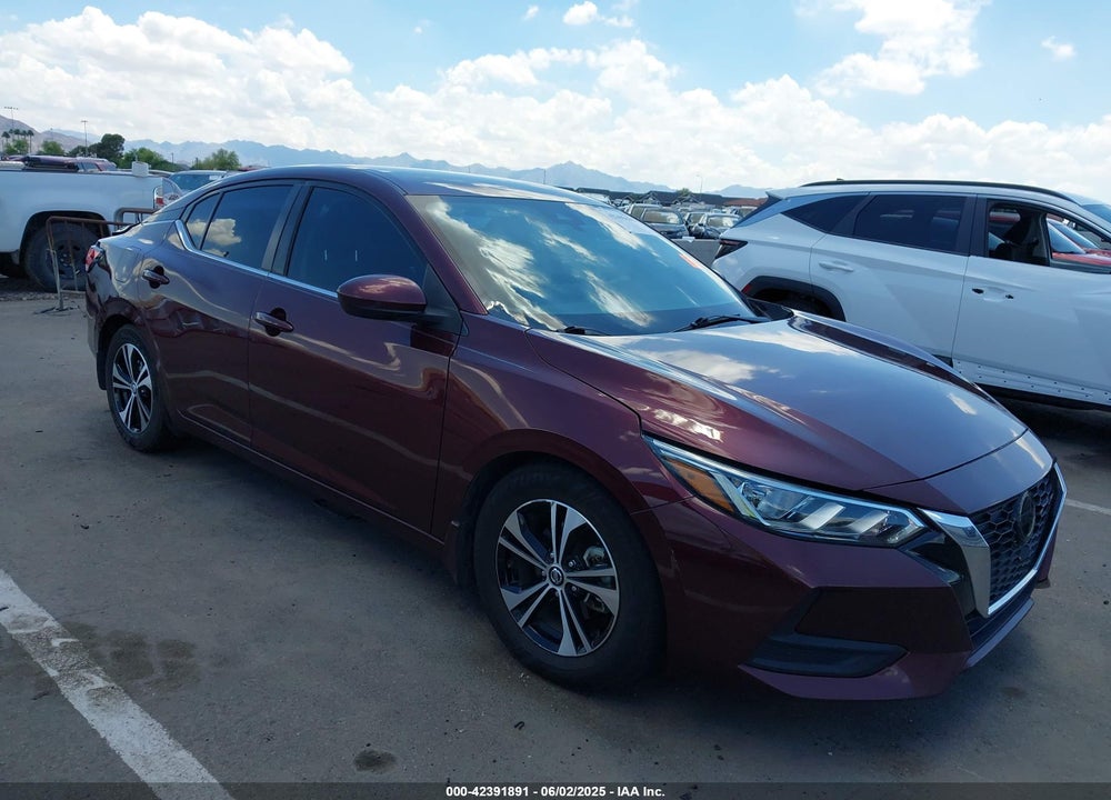 2021 NISSAN SENTRA SV XTRONIC CVT VIN: 3N1AB8CV9MY279922