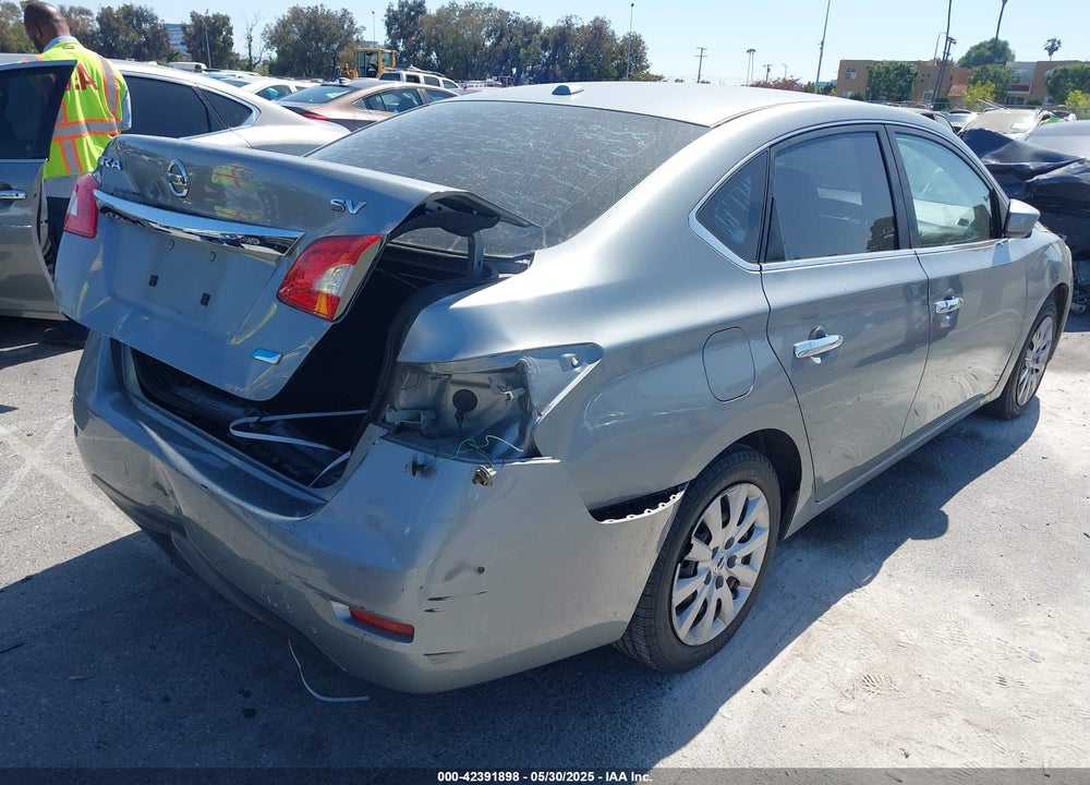 2014 NISSAN SENTRA SV VIN: 3N1AB7AP6EL636308