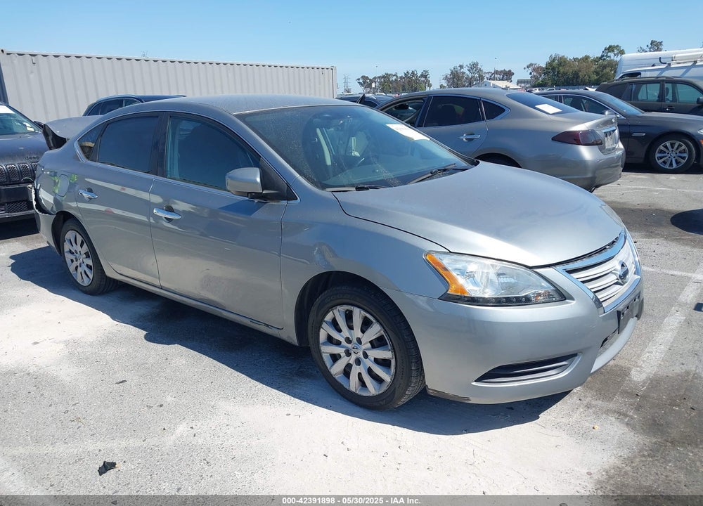 2014 NISSAN SENTRA SV VIN: 3N1AB7AP6EL636308