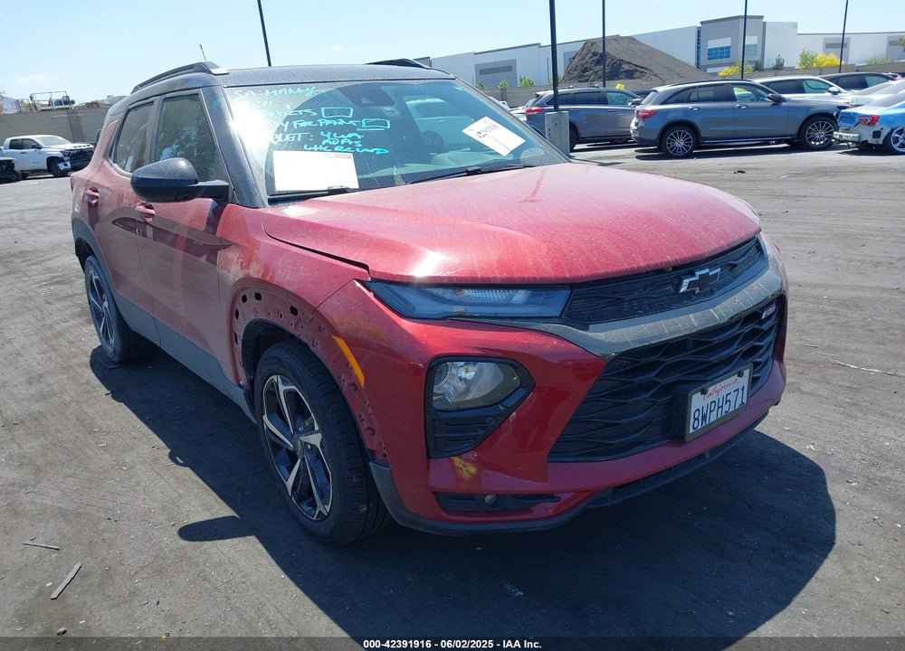 2021 CHEVROLET TRAILBLAZER AWD RS VIN: KL79MUSL6MB142094