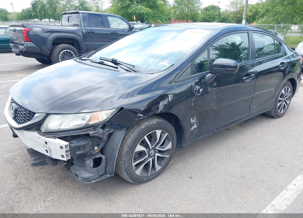 2014 HONDA CIVIC EX VIN: 2HGFB2F8XEH557029