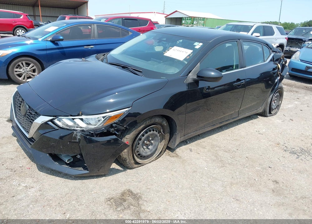 2022 NISSAN SENTRA S XTRONIC CVT VIN: 3N1AB8BV6NY225755