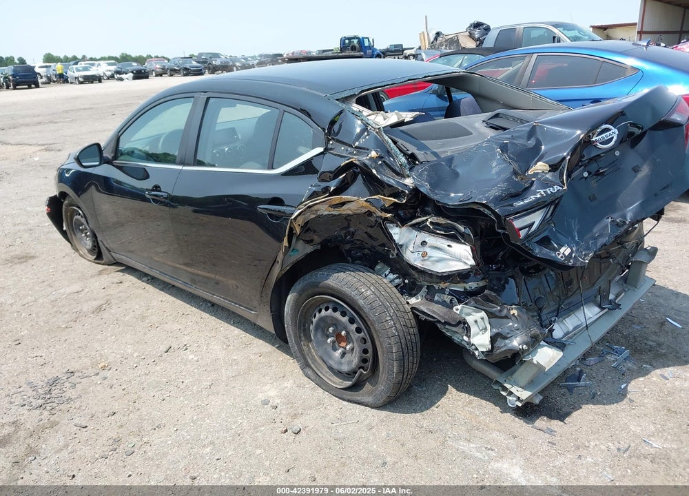 2022 NISSAN SENTRA S XTRONIC CVT VIN: 3N1AB8BV6NY225755