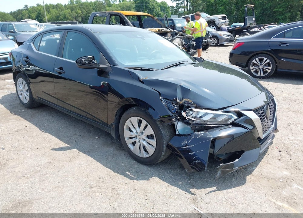 2022 NISSAN SENTRA S XTRONIC CVT VIN: 3N1AB8BV6NY225755