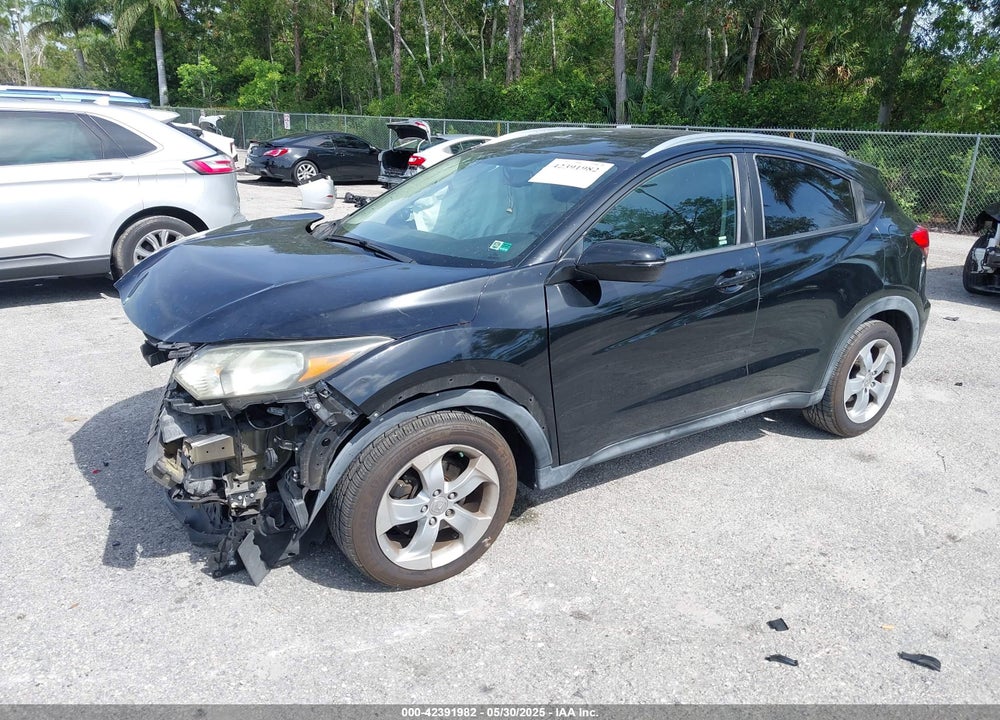 2016 HONDA HR-V EX-L VIN: 3CZRU5H79GM732946