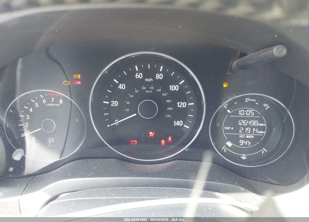 2016 HONDA HR-V EX-L VIN: 3CZRU5H79GM732946
