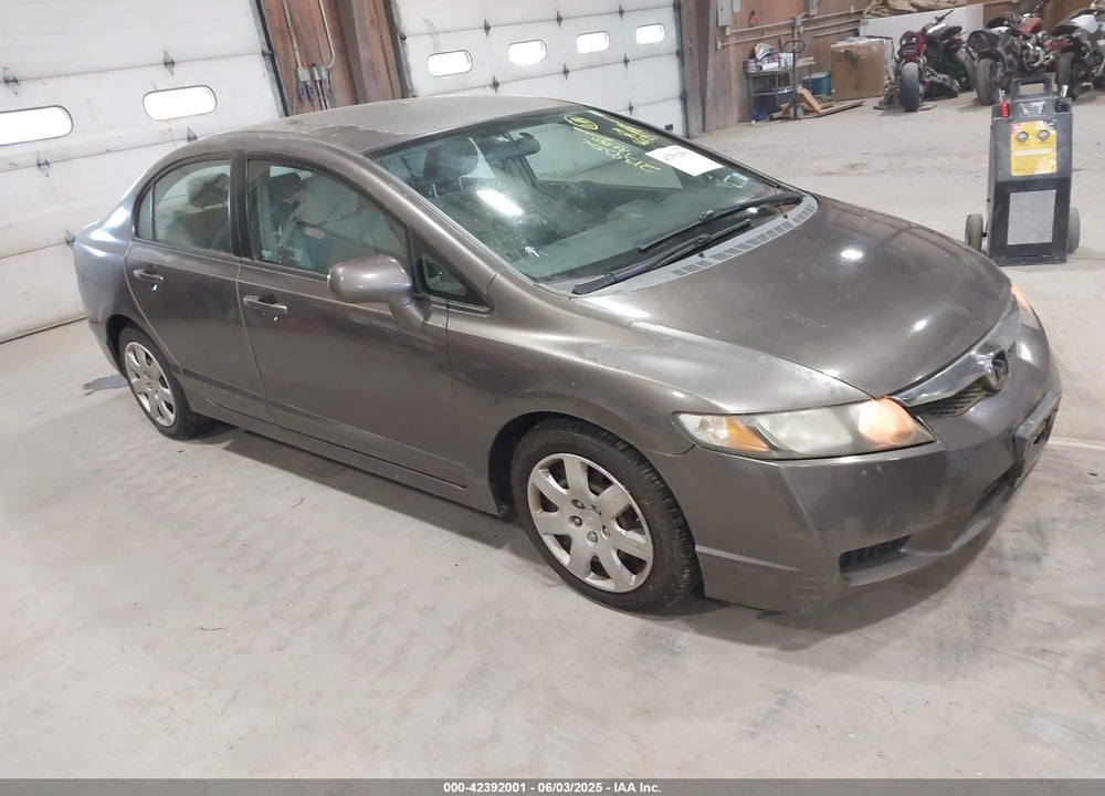 2010 HONDA CIVIC LX VIN: 2HGFA1F55AH506356