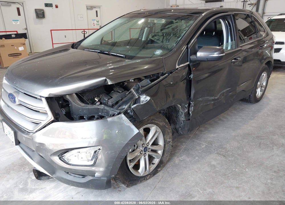 2015 FORD EDGE SEL VIN: 2FMTK3J94FBB42358
