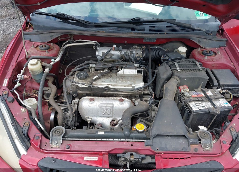 2004 MITSUBISHI LANCER ES VIN: JA3AJ26E04U008497