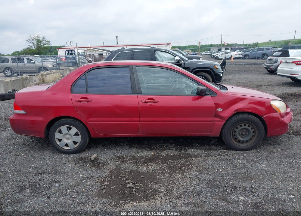 2004 MITSUBISHI LANCER ES VIN: JA3AJ26E04U008497