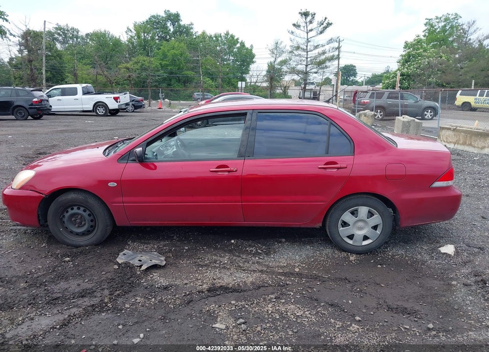2004 MITSUBISHI LANCER ES VIN: JA3AJ26E04U008497