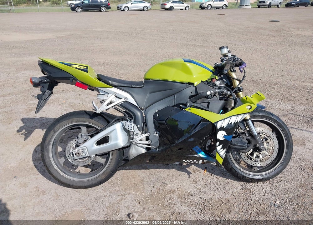 2012 HONDA CBR600 RR VIN: JH2PC4008CK500615