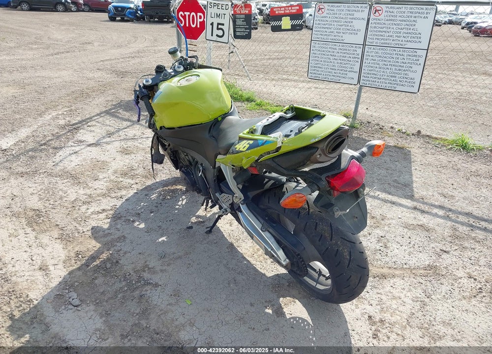 2012 HONDA CBR600 RR VIN: JH2PC4008CK500615