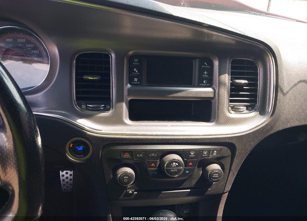 2012 DODGE CHARGER VIN: 2C3CDXGJXCH100636