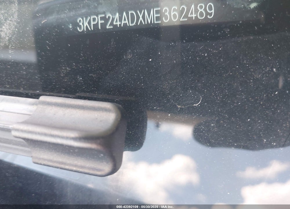 2021 KIA FORTE VIN: 3KPF24ADXME362489