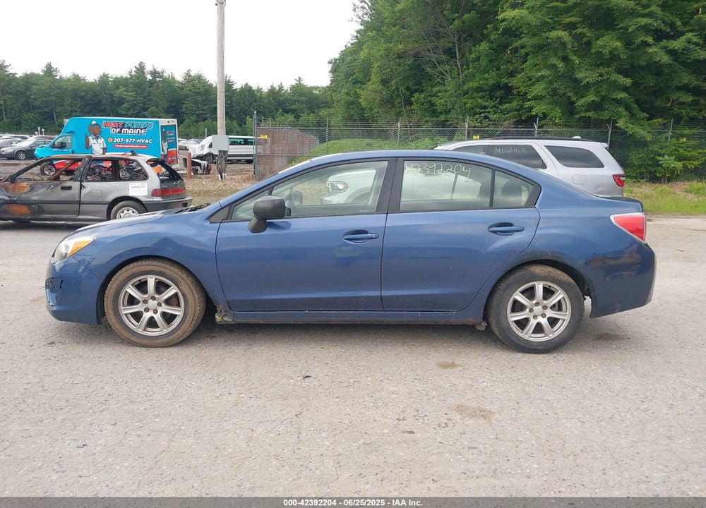 2013 SUBARU IMPREZA 2.0I VIN: JF1GJAA6XDH017745