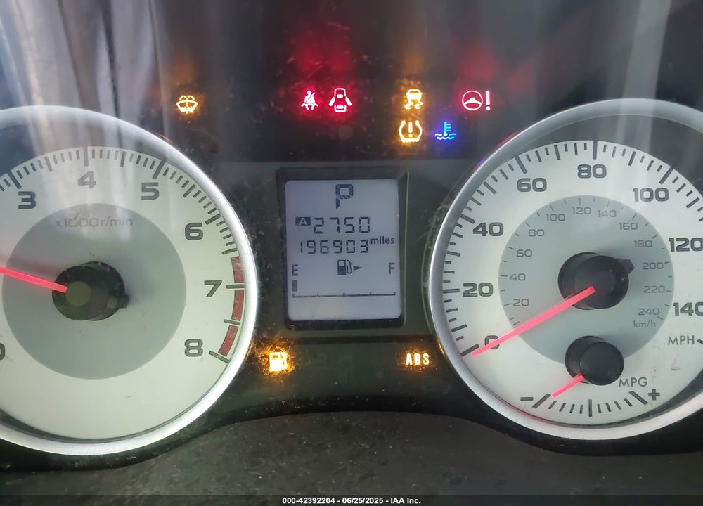 2013 SUBARU IMPREZA 2.0I VIN: JF1GJAA6XDH017745
