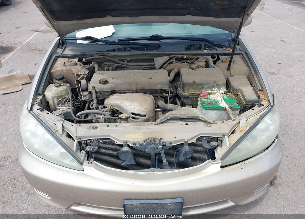 2005 TOYOTA CAMRY LE VIN: 4T1BE32K85U528729