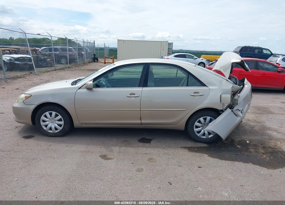 2005 TOYOTA CAMRY LE VIN: 4T1BE32K85U528729