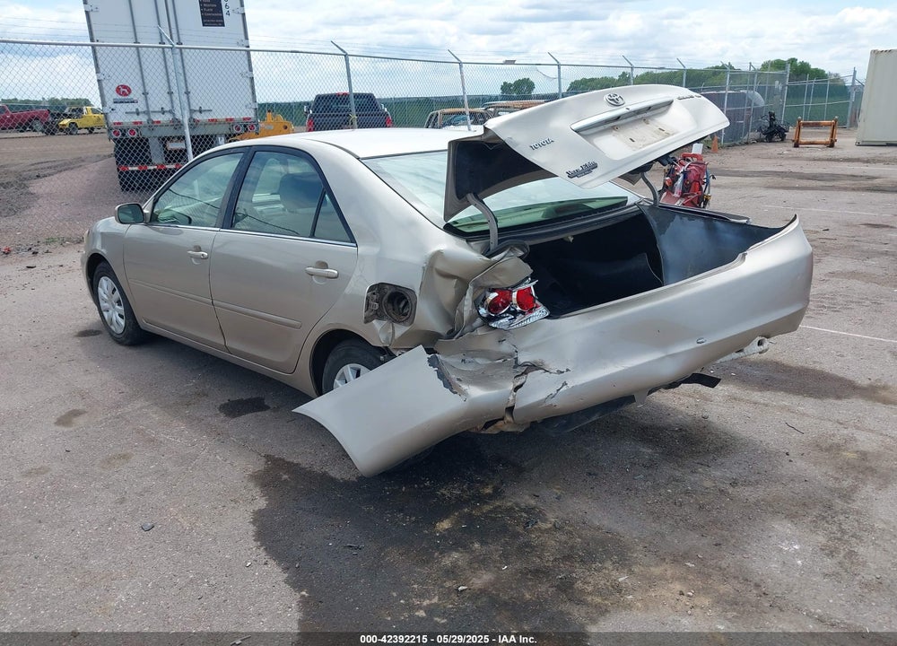 2005 TOYOTA CAMRY LE VIN: 4T1BE32K85U528729