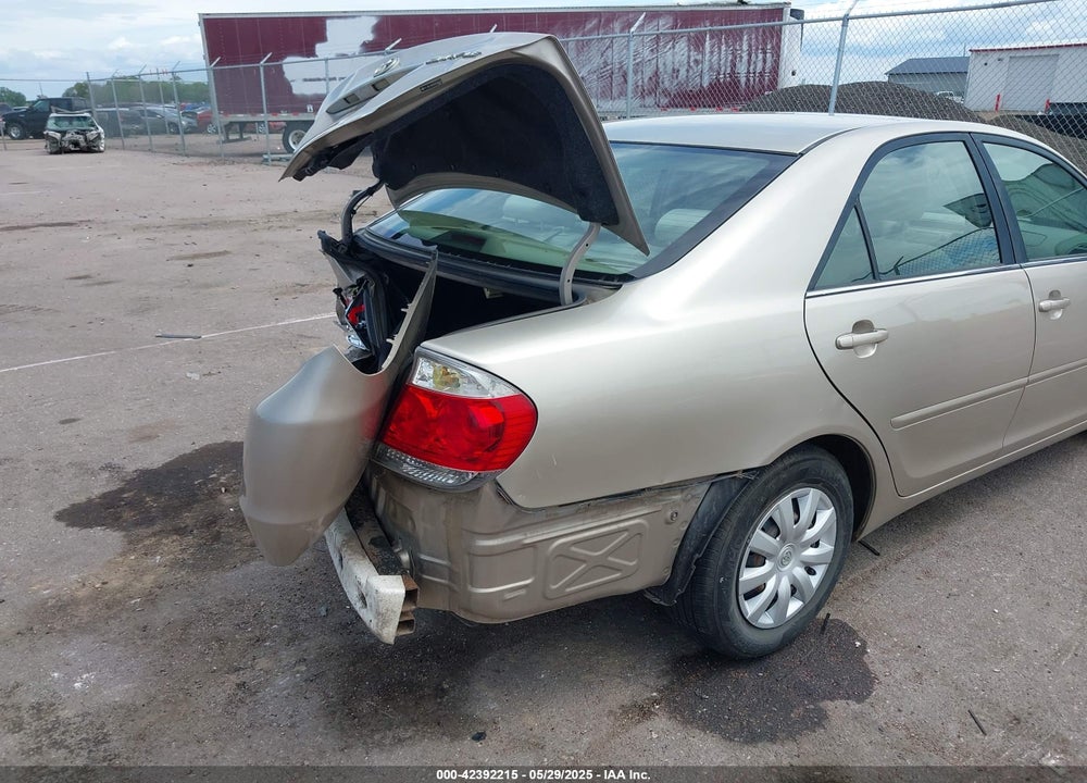 2005 TOYOTA CAMRY LE VIN: 4T1BE32K85U528729
