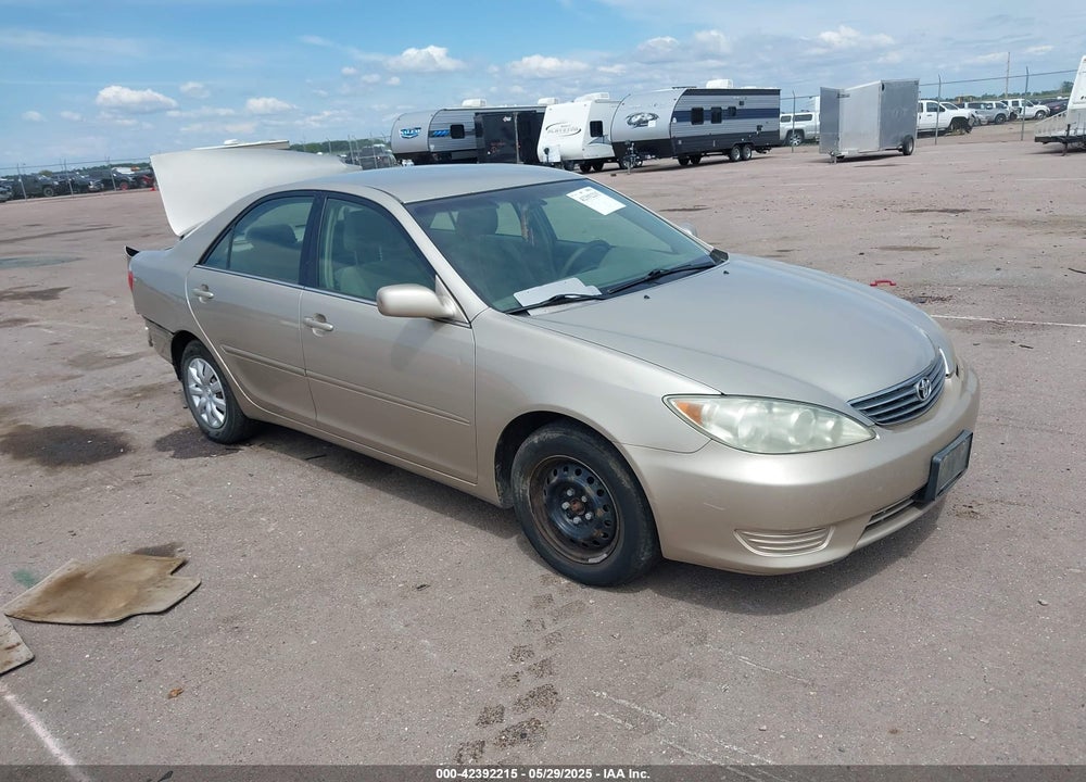 2005 TOYOTA CAMRY LE VIN: 4T1BE32K85U528729