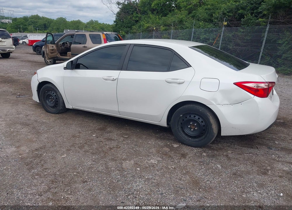 2018 TOYOTA COROLLA LE VIN: 5YFBURHEXJP764494