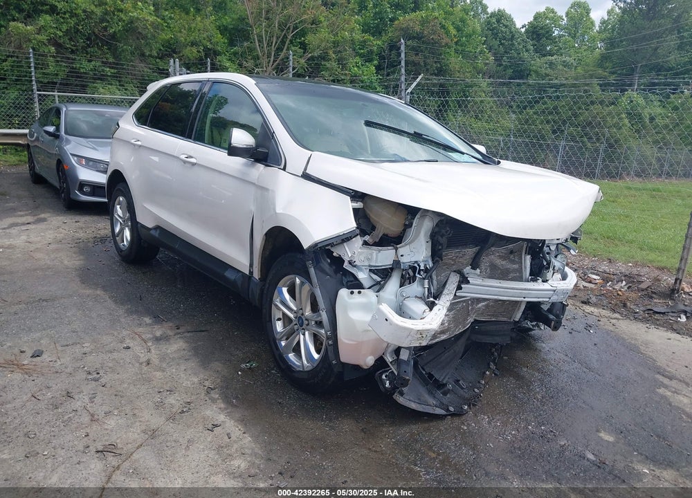 2017 FORD EDGE SEL VIN: 2FMPK3J81HBB27800